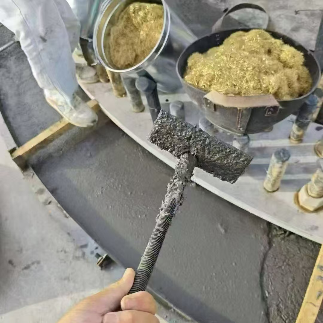 郎溪C120钢纤维高强无收灌浆料 轧机压缩机汽轮机发电机锻压设备底座灌浆材料